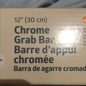 Chrome Bathroom Grab Bar